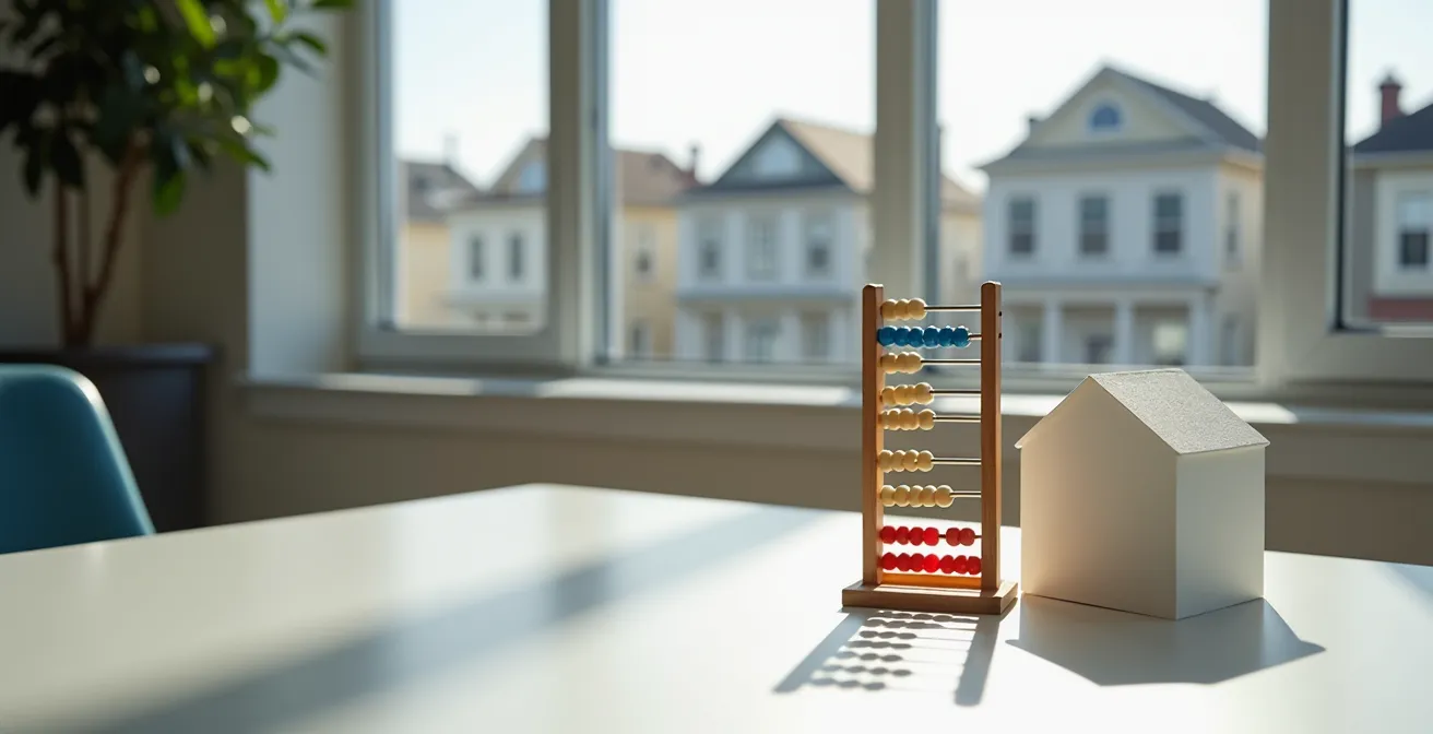 Analyse visuelle du calcul stratégique entre RAP et marché immobilier au Québec