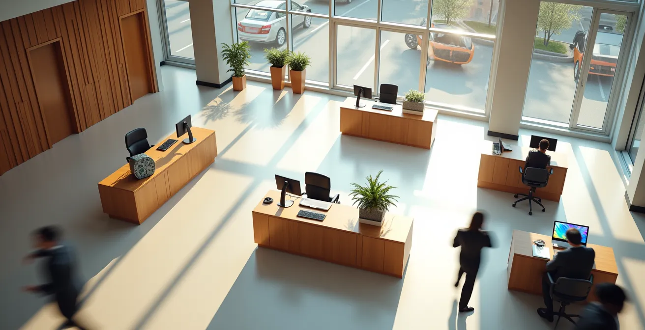 Schéma visuel de l'organisation des comptes bancaires pour entrepreneur québécois